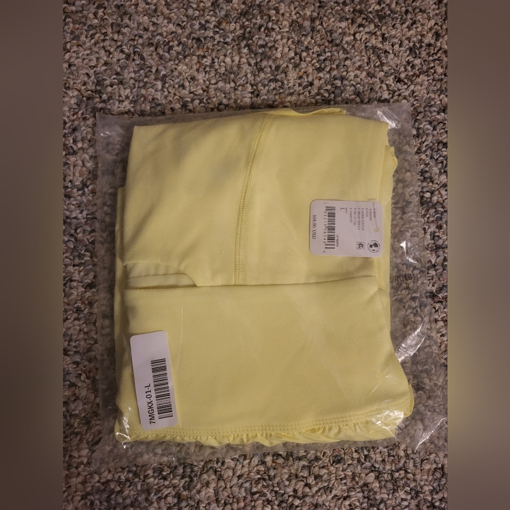 Free People Runsie Yellow Athletic Romper - Picture 6 of 8
